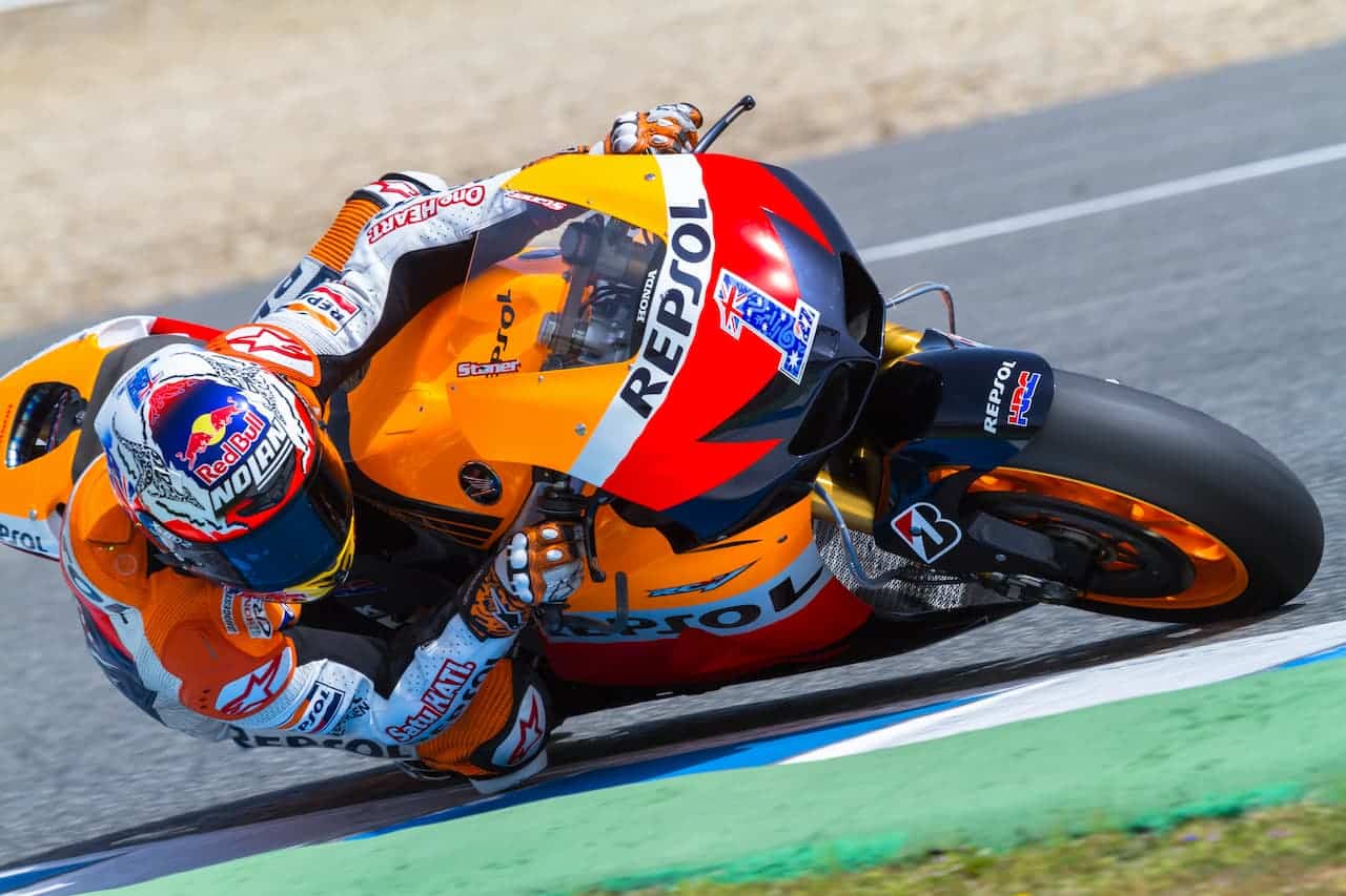 Casey Stoner Knee Down March 23 Jerez