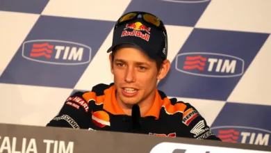 Casey Stoner And Rossi Race Again